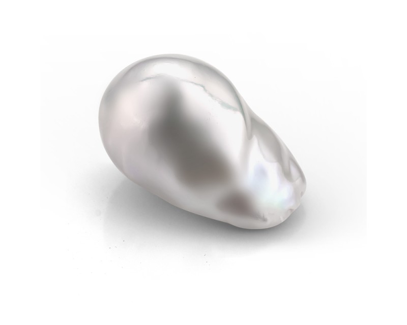 Жемчужина "Барокко" белая пресноводная 16-20 мм. Класс наивысший ААА. Артикул 10001 Жемчужина "Барокко" белая пресноводная 16-20 мм. Класс наивысший ААА. Артикул 10001